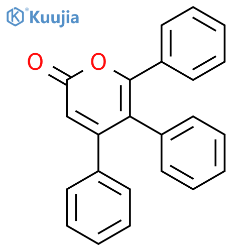 2H-Pyran-2-one, 4,5,6-triphenyl- structure
