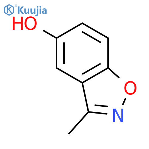 1,2-Benzisoxazol-5-ol, 3-methyl- (9CI) structure