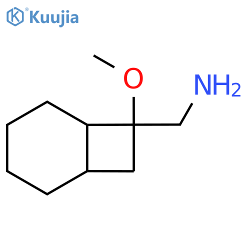{7-methoxybicyclo4.2.0octan-7-yl}methanamine structure