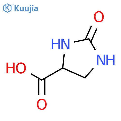 (4R)-2-oxoimidazolidine-4-carboxylic acid structure