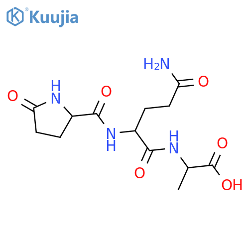 L-Alanine,5-oxo-L-prolyl-L-glutaminyl- structure