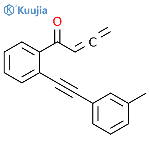 1-[2-[2-(3-Methylphenyl)ethynyl]phenyl]-2,3-butadien-1-one structure