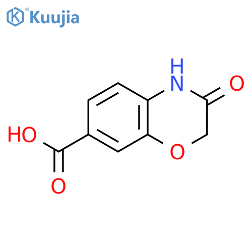 3-hydroxy-2H-1,4-benzoxazine-7-carboxylic acid structure