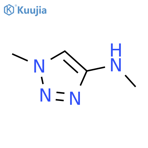 N,1-dimethyl-1H-1,2,3-triazol-4-amine structure