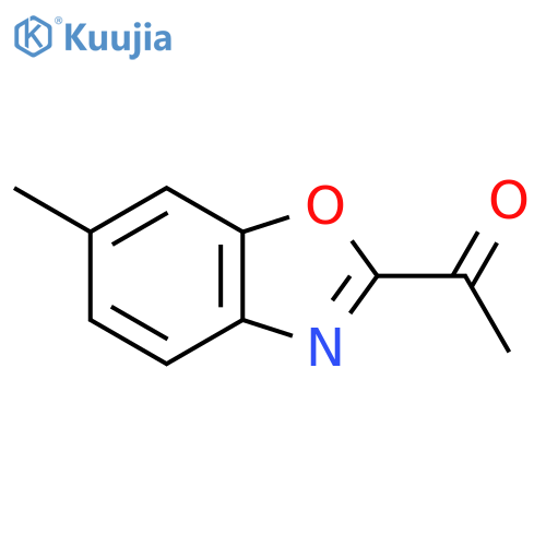 Ethanone, 1-(6-methyl-2-benzoxazolyl)- structure