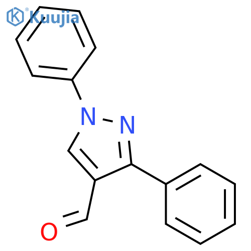 1,3-diphenyl-1H-pyrazole-4-carbaldehyde structure
