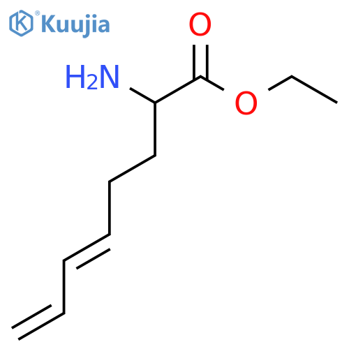 ethyl 2-aminoocta-5,7-dienoate structure
