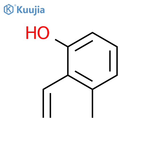 Phenol, 2-ethenyl-3-methyl- structure
