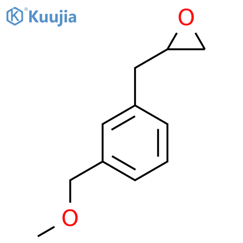 2-{3-(methoxymethyl)phenylmethyl}oxirane structure