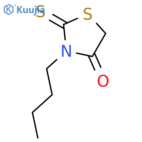 3-Butyl-2-thioxo-1,3-thiazolidin-4-one structure