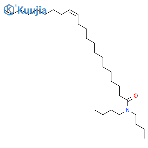 13-Docosenamide, N,N-dibutyl-, (Z)- structure