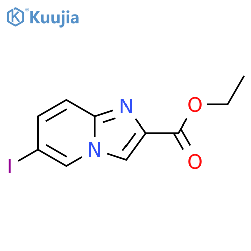 Ethyl 6-Iodoimidazo1,2-apyridine-2-carboxylate structure