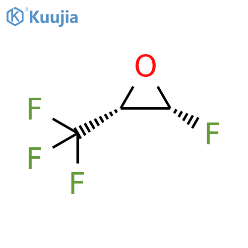 cis-2-Fluoro-3-(trifluoromethyl)oxirane structure