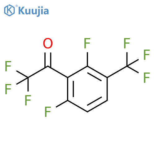 2,2,2,2',6'-Pentafluoro-3'-(trifluoromethyl)acetophenone structure
