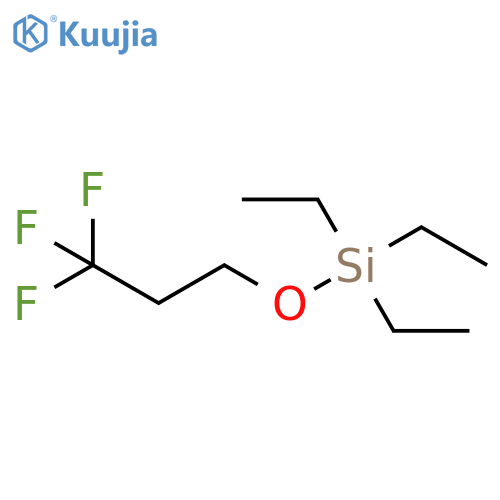 3,3,3-Trifluoropropoxytriethylsilane structure