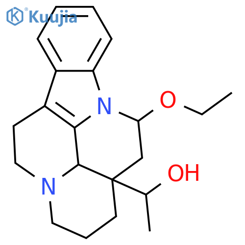 Eburnamine; (+)-form, 16-Epimer, 19S-hydroxy, Et ether structure