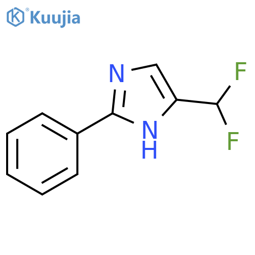 4-(Difluoromethyl)-2-phenyl-1H-imidazole structure