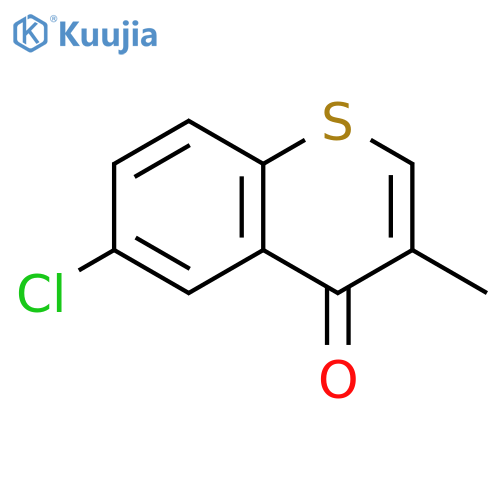 6-chloro-3-methyl-4H-thiochromen-4-one structure