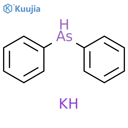 Arsine, diphenyl-, potassium salt (1:1) structure