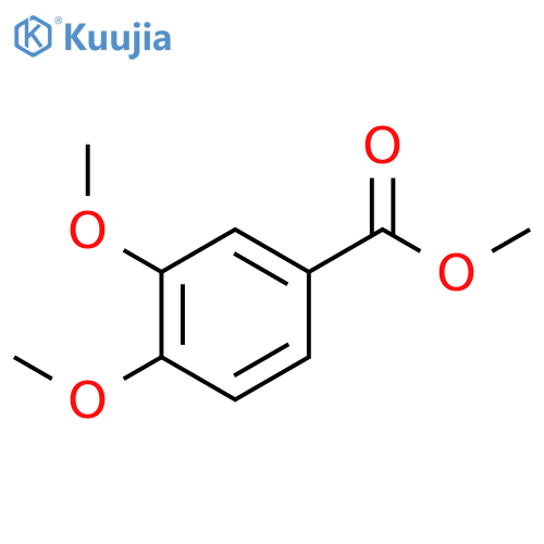 Methyl 3,4-dimethoxybenzoate structure