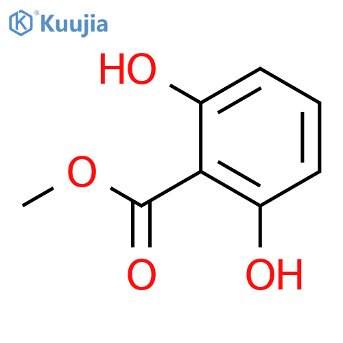 Methyl 2,6-dihydroxybenzoate structure