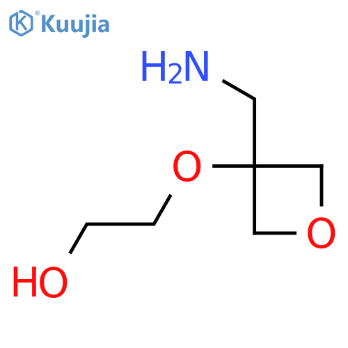 2-{3-(aminomethyl)oxetan-3-yloxy}ethan-1-ol structure
