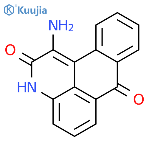 3H-Dibenz[f,ij]isoquinoline-2,7-dione, 1-amino- structure