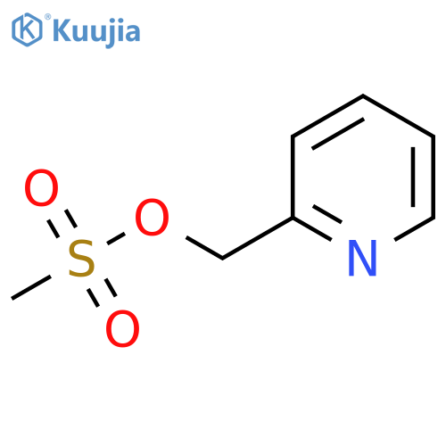 Pyridin-2-ylmethyl Methanesulfonate structure