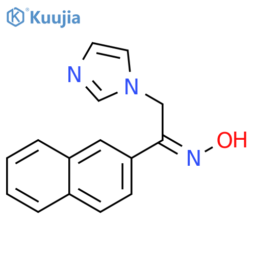 Ethanone, 2-(1H-imidazol-1-yl)-1-(2-naphthalenyl)-, oxime, (1Z)- structure
