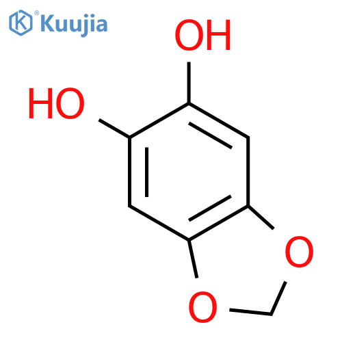 1,3-dioxaindane-5,6-diol structure