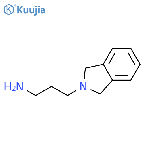 3-(2,3-dihydro-1H-isoindol-2-yl)propan-1-amine structure
