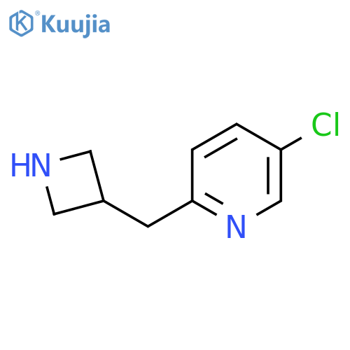 2-(azetidin-3-yl)methyl-5-chloropyridine structure