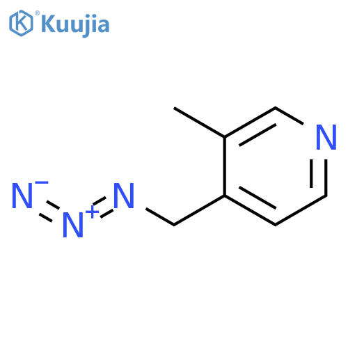 4-(azidomethyl)-3-methylpyridine structure