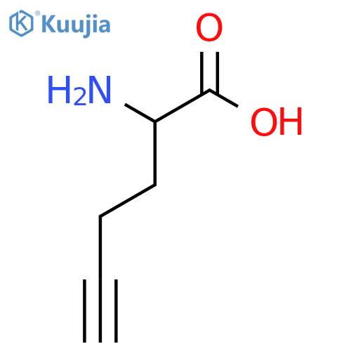 Homopropargylglycine structure