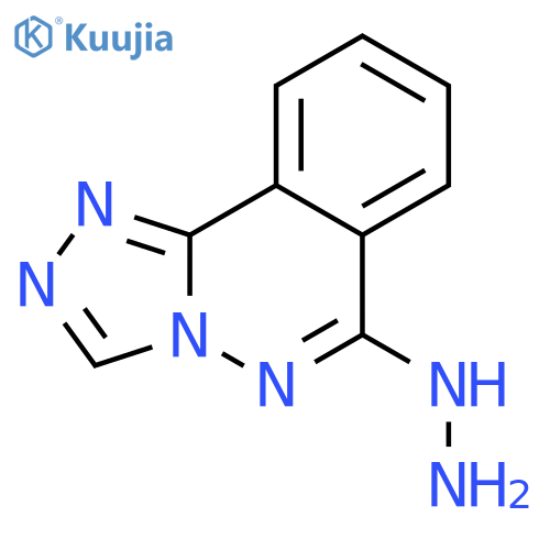 6-hydrazino1,2,4triazolo3,4-aphthalazine structure