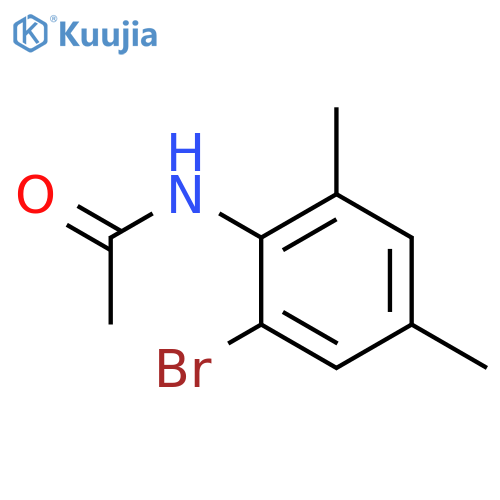 Acetamide, N-(2-bromo-4,6-dimethylphenyl)- structure