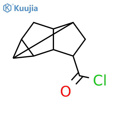1,2,4-Methenopentalene-5-carbonylchloride, octahydro- (8CI,9CI) structure