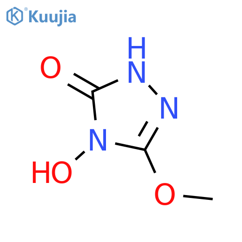 3H-1,2,4-Triazol-3-one, 2,4-dihydro-4-hydroxy-5-methoxy- structure