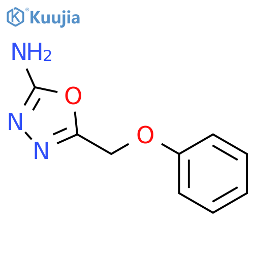 5-(phenoxymethyl)-1,3,4-oxadiazol-2-amine structure