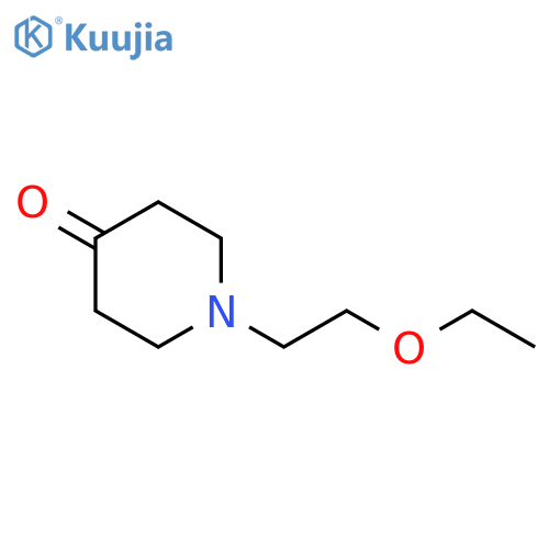 1-(2-Ethoxyethyl)piperidin-4-one structure