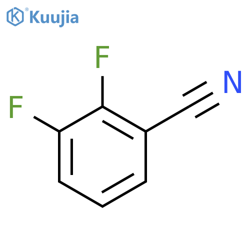 2,3-Difluorobenzonitrile structure