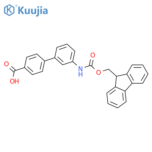 3'-(Fmoc-amino)-biphenyl-4-carboxylic acid structure