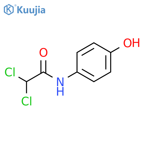 Acetamide, 2,2-dichloro-N-(4-hydroxyphenyl)- structure