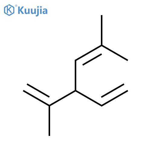 1,4-Hexadiene,3-ethenyl-2,5-dimethyl- structure