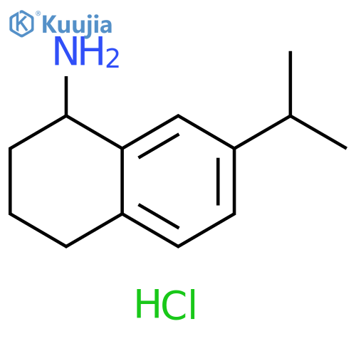 7-(Propan-2-yl)-1,2,3,4-tetrahydronaphthalen-1-amine hydrochloride structure