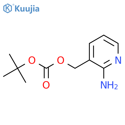 (2-Aminopyridin-3-yl)methyl tert-butyl carbonate structure