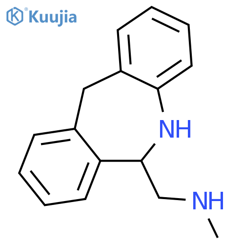 5H-Dibenz[b,e]azepine-6-methanamine, 6,11-dihydro-N-methyl- structure