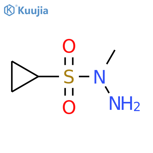 N-methylcyclopropanesulfonohydrazide structure