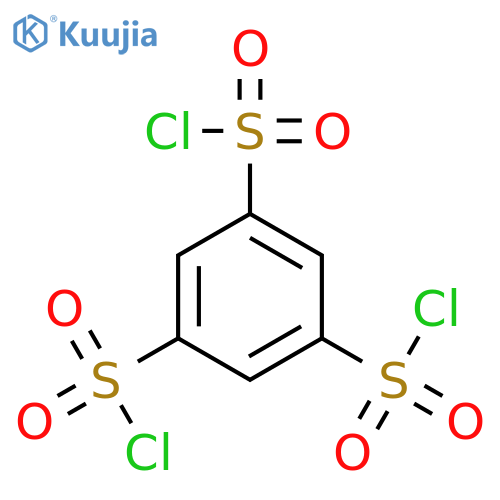 1,3,5-Benzenetrisulfonyltrichloride structure