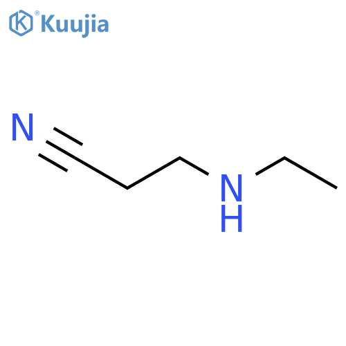 N-(2-Cyanoethyl)-N-ethylamine structure